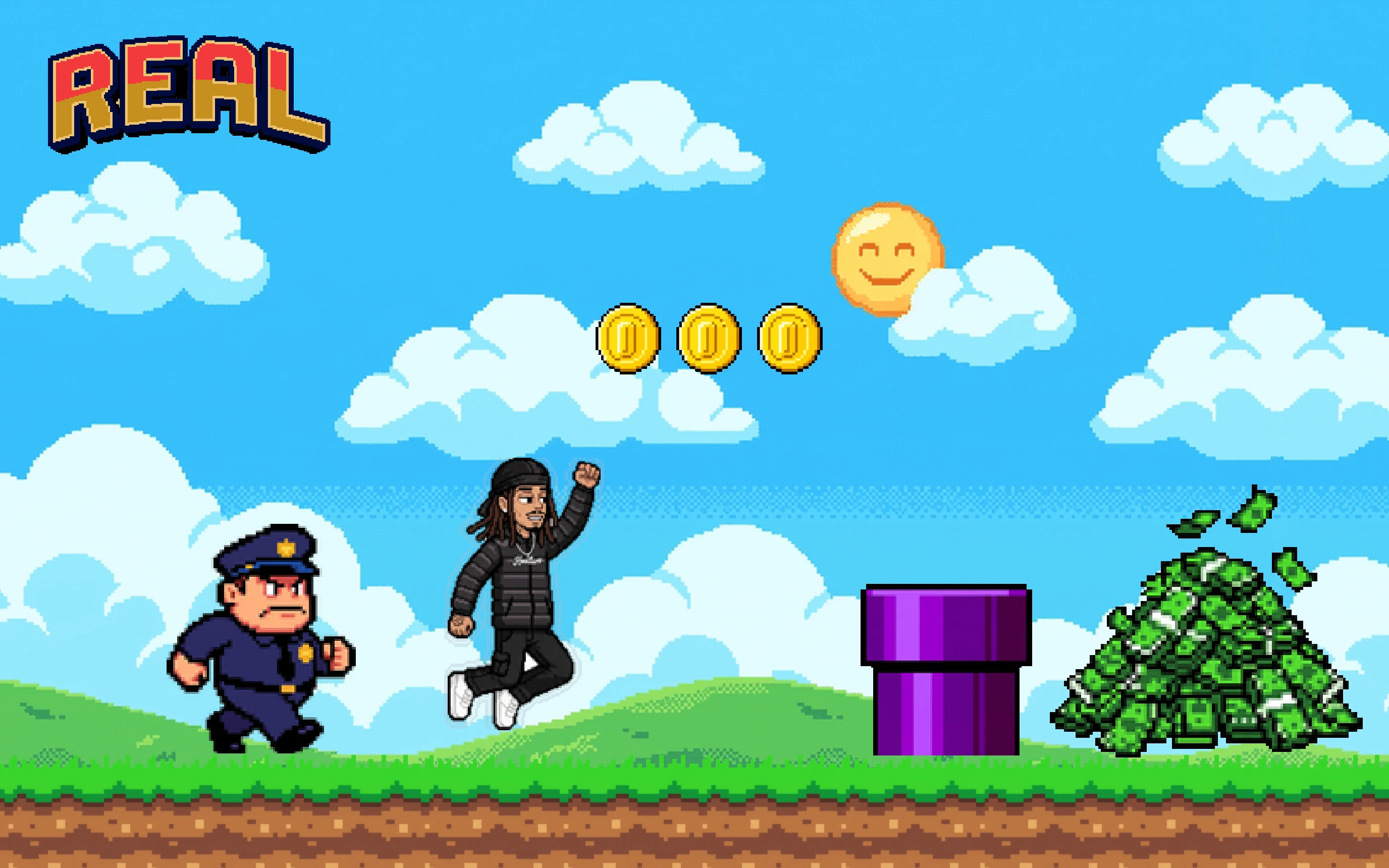 REAL browser game in browser frame