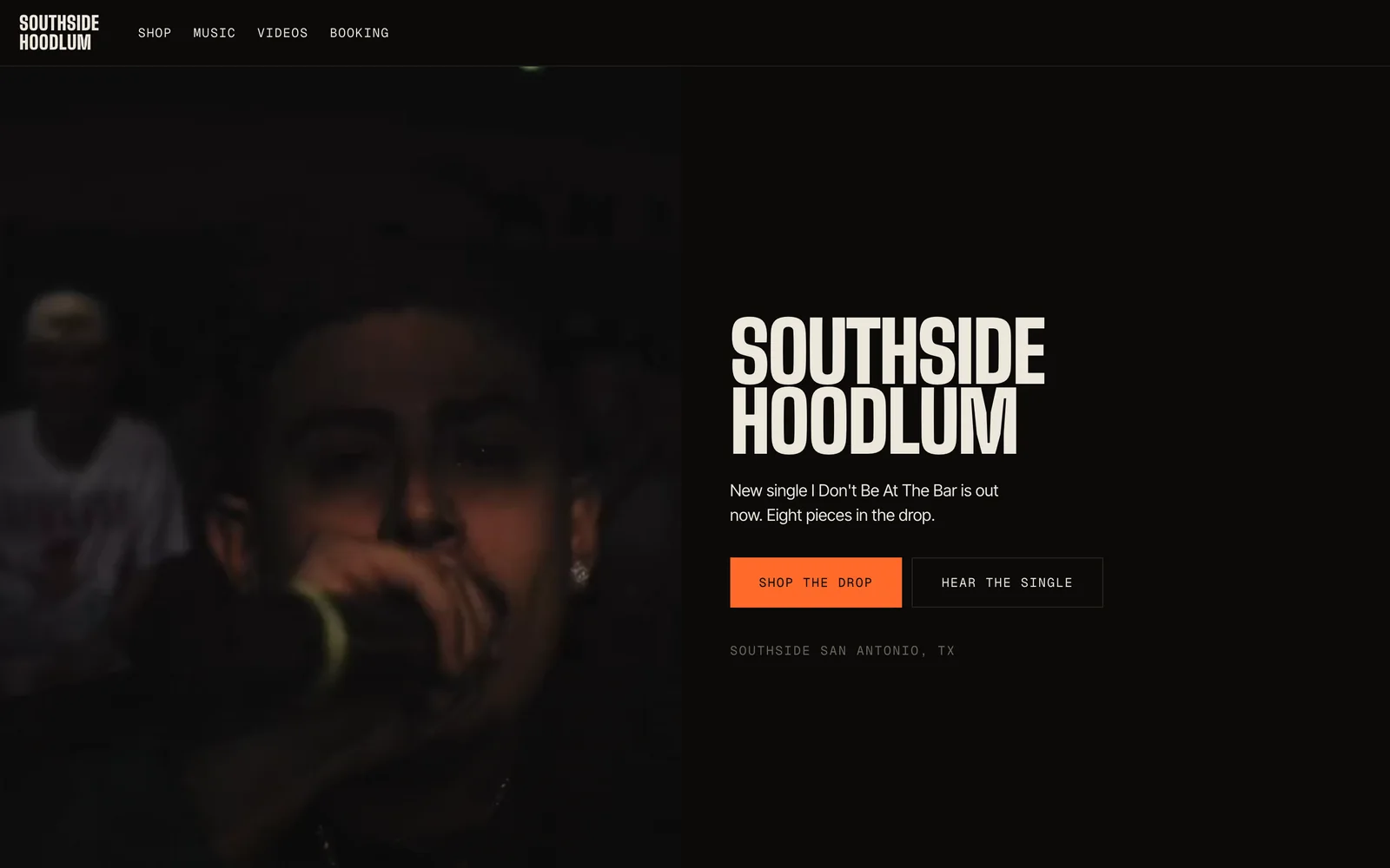 southsidehoodlum.net, the live SOUTHSIDE HOODLUM artist site